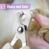 imageMr Pen Cat Nail Trimmer  Blue ampamp White Cat ampamp Kitten Nail Clipper Pet Claw Trimmer for Small DogsYellowDark Teal