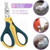 imageMr Pen Cat Nail Trimmer  Blue ampamp White Cat ampamp Kitten Nail Clipper Pet Claw Trimmer for Small DogsYellowDark Teal