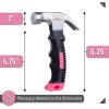 imageMr Pen Hammer 8oz Small Hammer Camping Hammer Claw Hammer Stubby Hammer Tack Hammer Hammers Tools Small Hammer for Women Nail Hammer Magnetic Hammer Handy Hammer Teal HammerPink