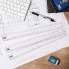 imageMr Pen Plastic Ruler 12 Inch 50 Pack Metric ampamp Imperial Clear Ruler Set Clear Ruler 12 Inch Ruler Bulk Plastic Ruler 12 Inch Plastic Rulers 12 Inch Bulk Rulers for Kids BulkClear