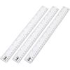 imageMr Pen Plastic Ruler 12 Inch 50 Pack Metric ampamp Imperial Clear Ruler Set Clear Ruler 12 Inch Ruler Bulk Plastic Ruler 12 Inch Plastic Rulers 12 Inch Bulk Rulers for Kids BulkClear