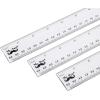 imageMr Pen Plastic Ruler 12 Inch 50 Pack Metric ampamp Imperial Clear Ruler Set Clear Ruler 12 Inch Ruler Bulk Plastic Ruler 12 Inch Plastic Rulers 12 Inch Bulk Rulers for Kids BulkClear