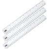 imageMr Pen Plastic Ruler 12 Inch 50 Pack Metric ampamp Imperial Clear Ruler Set Clear Ruler 12 Inch Ruler Bulk Plastic Ruler 12 Inch Plastic Rulers 12 Inch Bulk Rulers for Kids BulkClear