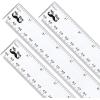 imageMr Pen Plastic Ruler 12 Inch 50 Pack Metric ampamp Imperial Clear Ruler Set Clear Ruler 12 Inch Ruler Bulk Plastic Ruler 12 Inch Plastic Rulers 12 Inch Bulk Rulers for Kids BulkClear