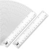imageMr Pen Plastic Ruler 12 Inch 50 Pack Metric ampamp Imperial Clear Ruler Set Clear Ruler 12 Inch Ruler Bulk Plastic Ruler 12 Inch Plastic Rulers 12 Inch Bulk Rulers for Kids BulkClear