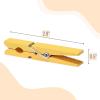 imageMr Pen Wooden Clothes Pins Large Natural Wood 50 Pack 29 Inch Rust Resistant for Classroom CraftsAssorted Colors