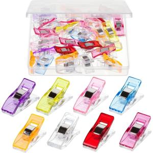 imageMr Pen Sewing Clips 30 pcs Assorted Colors Sewing Clips for Fabric Fabric Clips Quilting Clips Craft Clips Sewing Supplies Sewing Clips for Quilting Quilting Clips for Binding