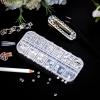 imageMr Pen  2000 Pcs Rhinestones with Pick Up Tweezer ampamp Picking Pen Flat Back Round Rhinestones for Crafts Face Gems Nails ampamp Makeup