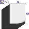 imageMr Pen Adhesive Magnetic Sheets 8quot x 10quot 25 Pack Magnetic Sheets with Adhesive Backing Magnetic Sheets Flexible Magnetic Sheet Picture Magnets Cuttable Magnetic Sheets8 x 10