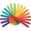 imageMr Pen Colored Popsicle Sticks Wooden Rainbow Colored Popsicle Sticks for Crafts 200 Pack 45 InchRainbow