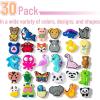 imageMr Pen Different Charms 30 50 60 Pcs PVC Random Different Charms Decoration Charms for DecorationAnimal Buddies