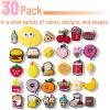imageMr Pen Different Charms 30 50 60 Pcs PVC Random Different Charms Decoration Charms for DecorationDelicious