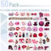 imageMr Pen Different Charms 30 50 60 Pcs PVC Random Different Charms Decoration Charms for DecorationGirl Power 1
