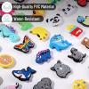 imageMr Pen Different Charms 30 50 60 Pcs PVC Random Different Charms Decoration Charms for DecorationPlayful Taste
