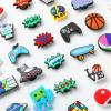 imageMr Pen Different Charms 30 50 60 Pcs PVC Random Different Charms Decoration Charms for DecorationSport Spirit