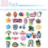 imageMr Pen Different Charms 30 50 60 Pcs PVC Random Different Charms Decoration Charms for DecorationTropical Paradise