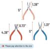 imageMr Pen Jewelry Pliers 3 Pack Jewelry Making kit Pliers for Jewelry Making Mini Pliers Wire Cutters for Jewelry Making Chain Nose Pliers Craft Pliers Earring PliersMulticolor 1