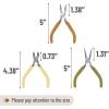 imageMr Pen Jewelry Pliers 3 Pack Jewelry Making kit Pliers for Jewelry Making Mini Pliers Wire Cutters for Jewelry Making Chain Nose Pliers Craft Pliers Earring PliersVintage