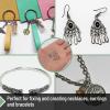 imageMr Pen Open Jump Rings Silver 1014 pcs 6 Sizes Open Jump Rings for Jewelry Making Silver Jump Rings and Lobster ClaspsBlack