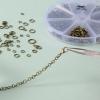 imageMr Pen Open Jump Rings Silver 1014 pcs 6 Sizes Open Jump Rings for Jewelry Making Silver Jump Rings and Lobster ClaspsBronze