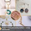 imageMr Pen Open Jump Rings Silver 1014 pcs 6 Sizes Open Jump Rings for Jewelry Making Silver Jump Rings and Lobster ClaspsGold