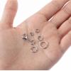 imageMr Pen Open Jump Rings Silver 1014 pcs 6 Sizes Open Jump Rings for Jewelry Making Silver Jump Rings and Lobster ClaspsSilver