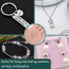 imageMr Pen Open Jump Rings Silver 1014 pcs 6 Sizes Open Jump Rings for Jewelry Making Silver Jump Rings and Lobster ClaspsSilver