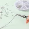 imageMr Pen Open Jump Rings Silver 1014 pcs 6 Sizes Open Jump Rings for Jewelry Making Silver Jump Rings and Lobster ClaspsSilver