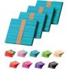 imageMr Pen Colored Popsicle Sticks Wooden Rainbow Colored Popsicle Sticks for Crafts 200 Pack 45 InchBlue