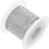 imageMr Pen Crystal Rhinestone Close Chain 1 Roll 11 Yard 2mm Rhinestones Silver Rhinestones for Jewelry Rhinestone Chain for Crafts Roll of Rhinestones for Crafts Crystal Rhinestone Chain TrimSilver