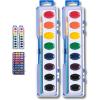 imageMr Pen Washable Watercolors 2 Pack 8 Colors with Paint Brush Watercolor Paint Set Water Color Painting Kids Watercolors for Kids and Adults Kids Watercolor Paint Set Watercolor Set Kids8 Color Pack of 2  2 Brushes