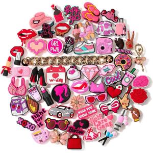 imageMr Pen Different Charms 30 50 60 Pcs PVC Random Different Charms Decoration Charms for DecorationGirl Power 2