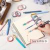 imageMr Pen Washi Tape Set 8 Rolls Geo Labyrinth Decorative Tape Washi Tapes Scrapbook Tape Scrapbook Washi Tape for Journaling Craft Tape Washy Tape WashyTape Cute Washi Tape
