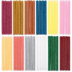 imageMr Pen Glitter Hot Glue Sticks 4quotx027quot 48 pcs Colored Hot Glue Gun Sticks Mini Glue Sticks for Hot Glue Gun Mini Hot Glue Sticks Colored Glue Sticks Small Glue Sticks Hot Glue Sticks Bulk