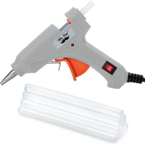 imageMr Pen Hot Glue Gun Kit 20W Green Glue Gun with 10 Glue Sticks Glue Gun and Sticks Set Mini Glue Gun Mini Hot Glue Gun Craft Glue Guns Glue Sticks for Glue Gun Sticks Hot Glue Gun MiniGray