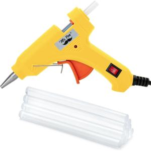 imageMr Pen Hot Glue Gun Kit 20W Green Glue Gun with 10 Glue Sticks Glue Gun and Sticks Set Mini Glue Gun Mini Hot Glue Gun Craft Glue Guns Glue Sticks for Glue Gun Sticks Hot Glue Gun MiniYellow