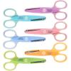 imageMr Pen Craft Scissors  Decorative Edge 6 Pack Zig Zag Scrapbooking Fancy Pattern DesignRainbow
