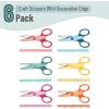 imageMr Pen Craft Scissors  Decorative Edge 6 Pack Zig Zag Scrapbooking Fancy Pattern DesignSunny Meadows