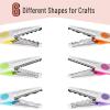 imageMr Pen Craft Scissors  Decorative Edge 6 Pack Zig Zag Scrapbooking Fancy Pattern DesignWhite  Vibrant