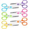 imageMr Pen Craft Scissors  Decorative Edge 6 Pack Zig Zag Scrapbooking Fancy Pattern DesignWhite  Vibrant