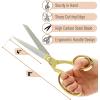 imageMr Pen Fabric Scissors 8inch Rose Copper Premium Tailor Scissors Sewing Scissors for Fabric Cutting Fabric Cutter Fabric Shears Fabric Scissors Professional Heavy Duty Scissors Heavy DutyGold