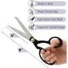 imageMr Pen Fabric Scissors 8inch Rose Copper Premium Tailor Scissors Sewing Scissors for Fabric Cutting Fabric Cutter Fabric Shears Fabric Scissors Professional Heavy Duty Scissors Heavy DutyBlack