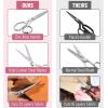 imageMr Pen Metal Fabric Scissors 95 inch Silver Premium Tailor Scissors Sewing Scissors for Fabric Cutting Fabric Cutter Fabric Shears Heavy Duty Scissors Heavy Duty