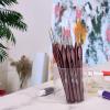 imageMr Pen Miniature Paint Brush Set  9 Pcs Fine Detail Paint Brushes Tiny ampamp Micro Point BrushesBrown