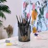 imageMr Pen Miniature Paint Brush Set  9 Pcs Fine Detail Paint Brushes Tiny ampamp Micro Point BrushesGold  Black