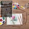 imageMr Pen Miniature Paint Brush Set  9 Pcs Fine Detail Paint Brushes Tiny ampamp Micro Point BrushesRose Gold