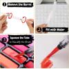 imageMr Pen Watercolor Brush Pens 6 pcs Pointed ampamp Flat Tips Nylon Bristles White Refillable Portable InkWater Brush