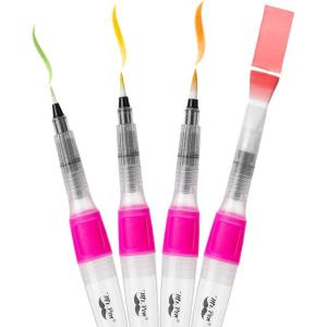 imageMr Pen Watercolor Brush Pens 4 pcs Large Watercolor Brushes Set Watercolor Pens for Adults Water Brush Pen