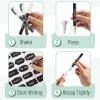 imageMr Pen Chalkboard Labels 200pc Assorted Shapes 1 White Chalk Marker and Small Towel Labels Label Stickers Labels for Storage Bins Sticker Labels Bottle Labels Food Labels Jar Labels150 pcs