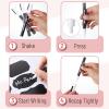 imageMr Pen Chalkboard Labels 200pc Assorted Shapes 1 White Chalk Marker and Small Towel Labels Label Stickers Labels for Storage Bins Sticker Labels Bottle Labels Food Labels Jar Labels100 pcs